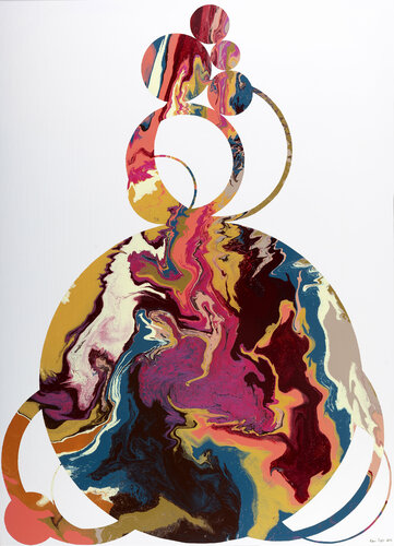 Composition No 257 van Eleni Pratsi, Schilderij te koop op Singulart