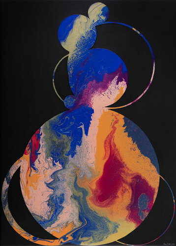 Composition No 258 van Eleni Pratsi, Schilderij te koop op Singulart