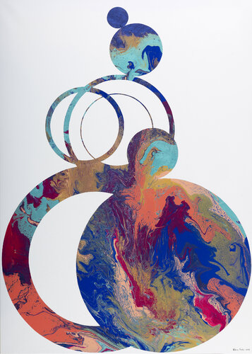 Composition No 262 von Eleni Pratsi, Malerei kaufen auf Singulart