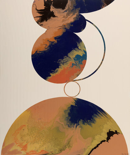 Composition No 266 by Eleni Pratsi, Painting for Sale on Singulart