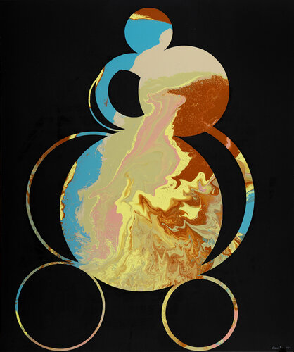 Composition No 267 di Eleni Pratsi, Pittura in vendita su Singulart