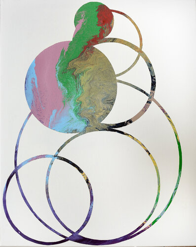 Composition No 242 di Eleni Pratsi, Pittura in vendita su Singulart