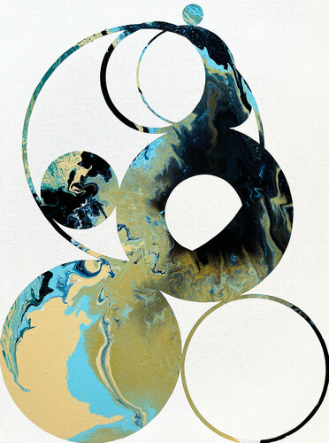 Composition No 277 van Eleni Pratsi, Schilderij te koop op Singulart