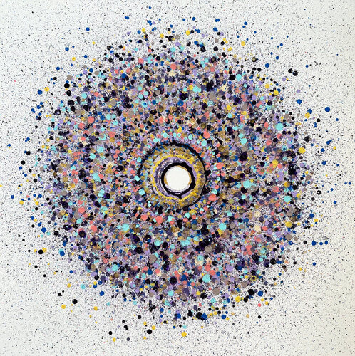 Explosion No 106 van Eleni Pratsi, Schilderij te koop op Singulart