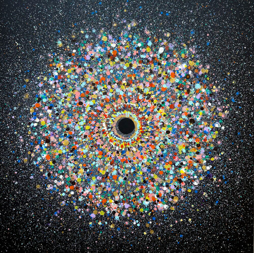 Explosion No 108 di Eleni Pratsi, Pittura in vendita su Singulart