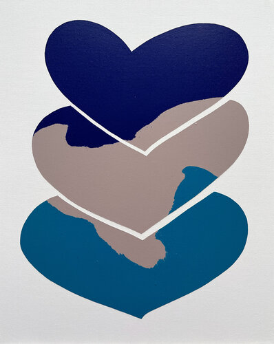 Heart me up No 2 van Eleni Pratsi, Schilderij te koop op Singulart