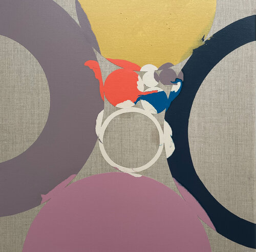 Composition No 304 van Eleni Pratsi, Schilderij te koop op Singulart