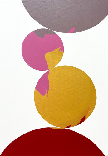 Composition No 309 van Eleni Pratsi, Schilderij te koop op Singulart