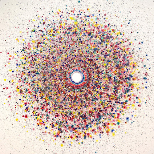 Explosion No 114 van Eleni Pratsi, Schilderij te koop op Singulart