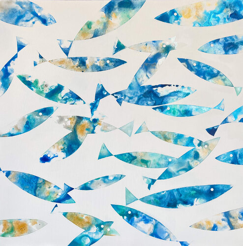 Psarakia No 5 van Eleni Pratsi, Schilderij te koop op Singulart