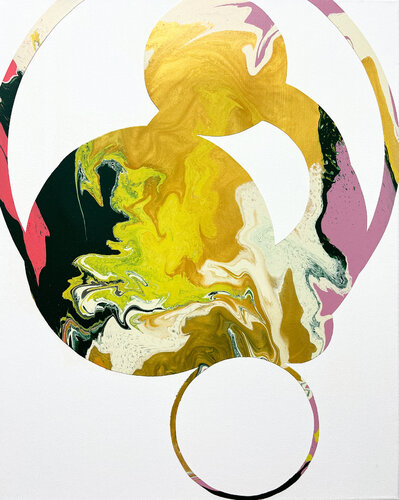 Composition No 328 van Eleni Pratsi, Schilderij te koop op Singulart