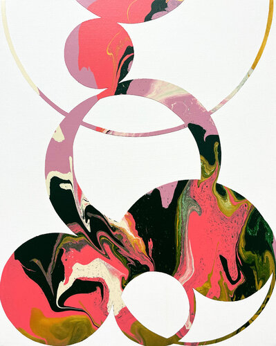 Composition No 329 van Eleni Pratsi, Schilderij te koop op Singulart