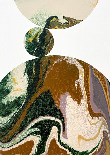 Composition No 308 van Eleni Pratsi, Schilderij te koop op Singulart