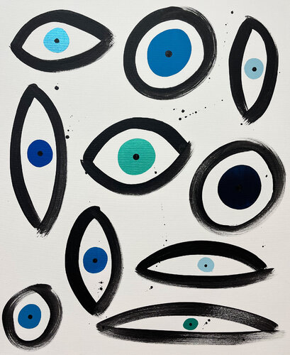 Eye Matters No 87 von Eleni Pratsi, Malerei kaufen auf Singulart