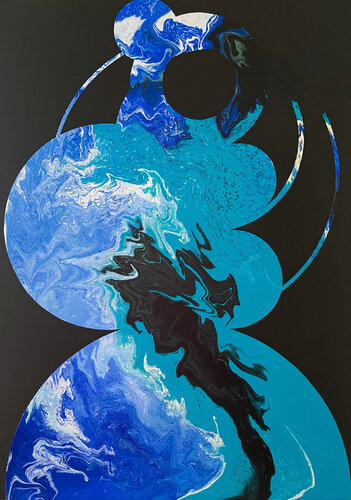 Composition No 338 van Eleni Pratsi, Schilderij te koop op Singulart