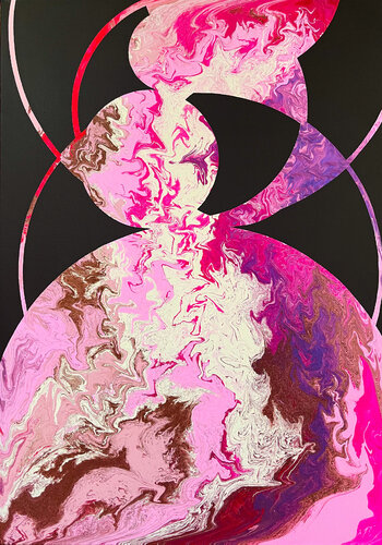 Composition No 340 di Eleni Pratsi, Pittura in vendita su Singulart