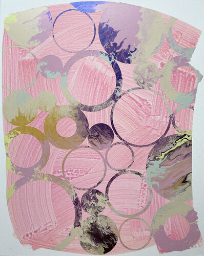 Composition No 349 di Eleni Pratsi, Pittura in vendita su Singulart