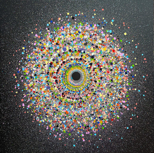 Explosion No 117 di Eleni Pratsi, Pittura in vendita su Singulart