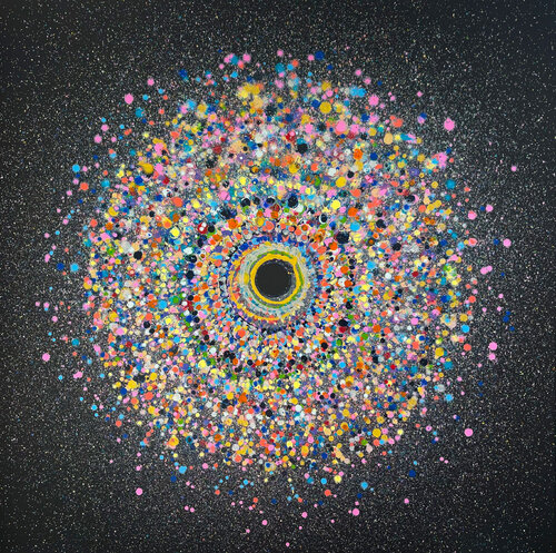 Explosion No 118 di Eleni Pratsi, Pittura in vendita su Singulart