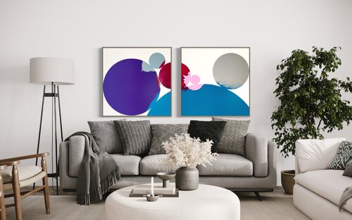 Composition No 357 di Eleni Pratsi, Pittura in vendita su Singulart