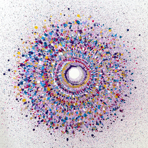 Explosion No 125 di Eleni Pratsi, Pittura in vendita su Singulart