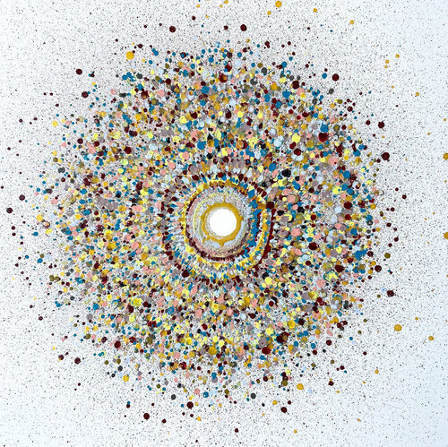 Explosion No 127 van Eleni Pratsi, Schilderij te koop op Singulart