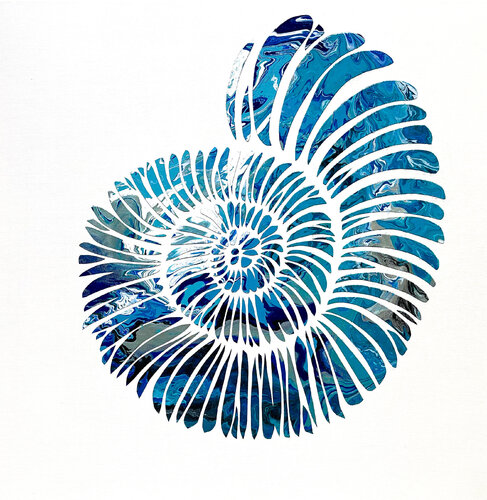 Composition No 419, (the sea collection) Eleni Pratsi