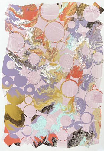 Composition No 434 van Eleni Pratsi, Schilderij te koop op Singulart