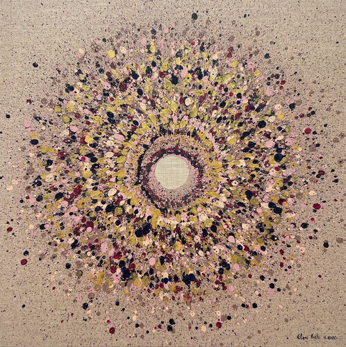 Explosion No 86 van Eleni Pratsi, Schilderij te koop op Singulart