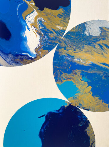 Composition No 443 di Eleni Pratsi, Pittura in vendita su Singulart