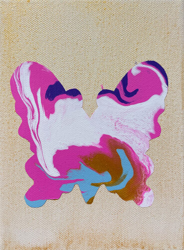 Butterfly van Eleni Pratsi, Schilderij te koop op Singulart