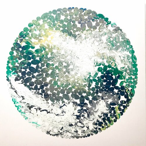 Composition No 103 di Eleni Pratsi, Pittura in vendita su Singulart