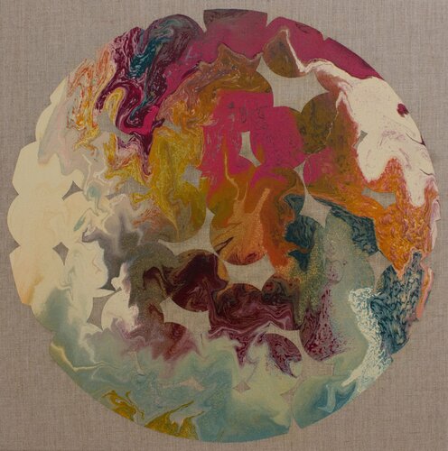 Composition No 148 van Eleni Pratsi, Schilderij te koop op Singulart