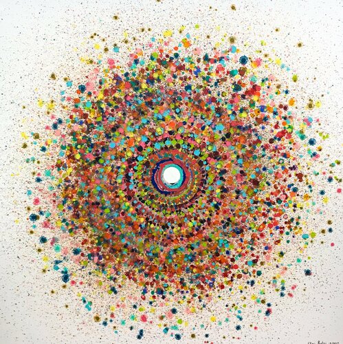 Explosion No 26 van Eleni Pratsi, Schilderij te koop op Singulart