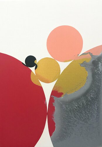 Composition No 152 di Eleni Pratsi, Pittura in vendita su Singulart