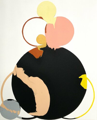 Composition No 142 van Eleni Pratsi, Schilderij te koop op Singulart