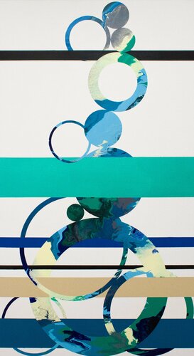 Composition No 113 van Eleni Pratsi, Schilderij te koop op Singulart