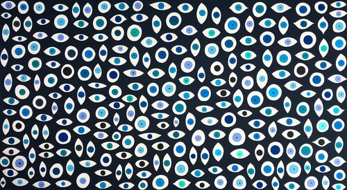 Eye Matters No 38 di Eleni Pratsi, Pittura in vendita su Singulart