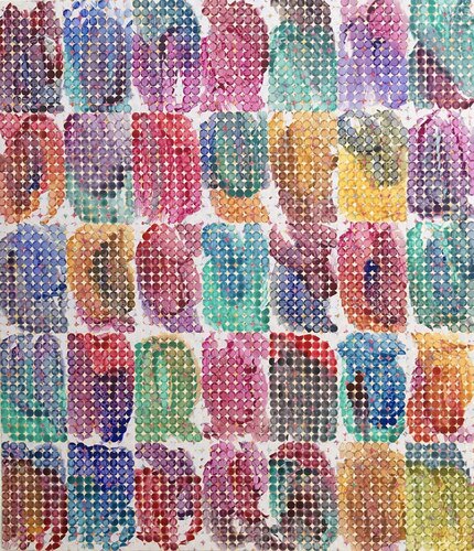 Infinity circles No 52 by Eleni Pratsi, 종이 for Sale on Singulart