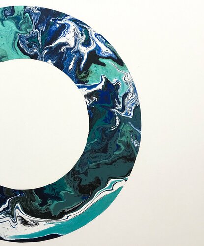 Composition No 144 by Eleni Pratsi, 회화 for Sale on Singulart