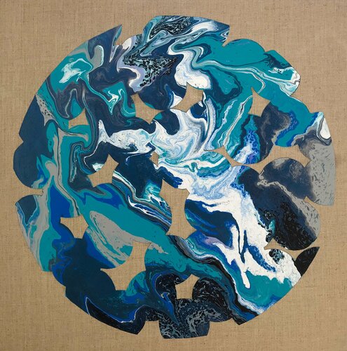 Composition No 161 von Eleni Pratsi, Malerei kaufen auf Singulart