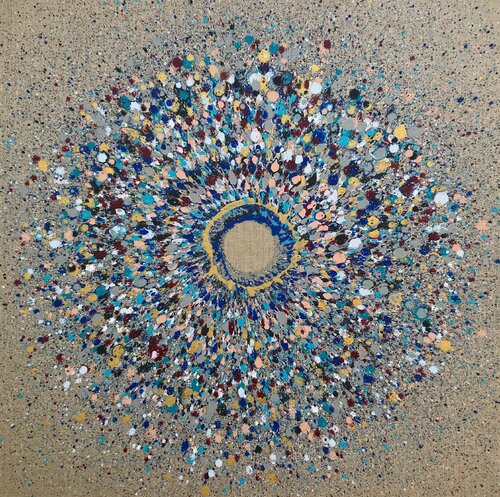 Explosion No 82 van Eleni Pratsi, Schilderij te koop op Singulart