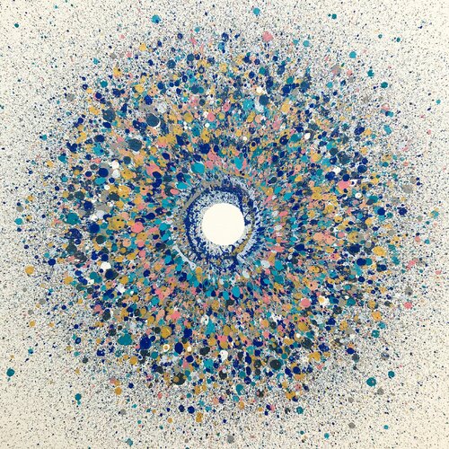 Explosion No 83 van Eleni Pratsi, Schilderij te koop op Singulart