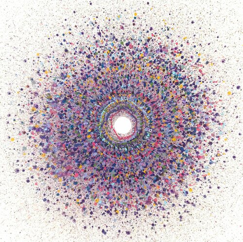 Explosion No 73 van Eleni Pratsi, Schilderij te koop op Singulart