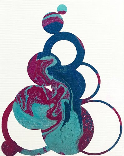 Composition No 115 van Eleni Pratsi, Schilderij te koop op Singulart