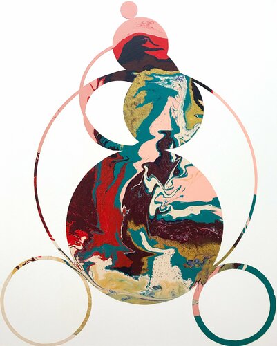 Composition No 173 van Eleni Pratsi, Schilderij te koop op Singulart