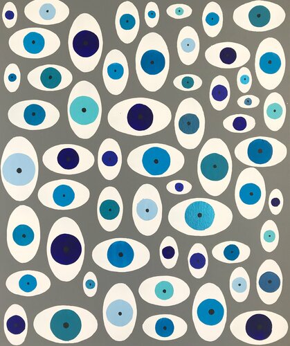 Eye Matters No 54 van Eleni Pratsi, Schilderij te koop op Singulart