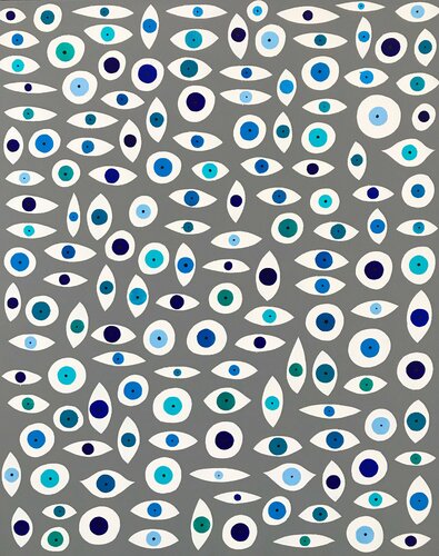 Eye Matters No 55 di Eleni Pratsi, Pittura in vendita su Singulart