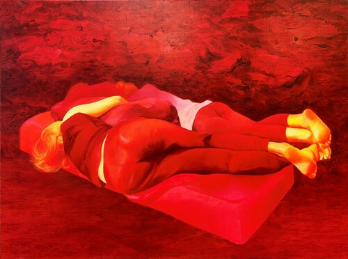 Lead to sleep de Emilia Dragosz, Pintura a la venta en Singulart