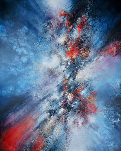 Cosmic Light #1 di Selene's Art, Pittura in vendita su Singulart